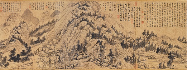 从满是题跋的《富春山居图》子明卷,看乾隆的艺术日记与眼光