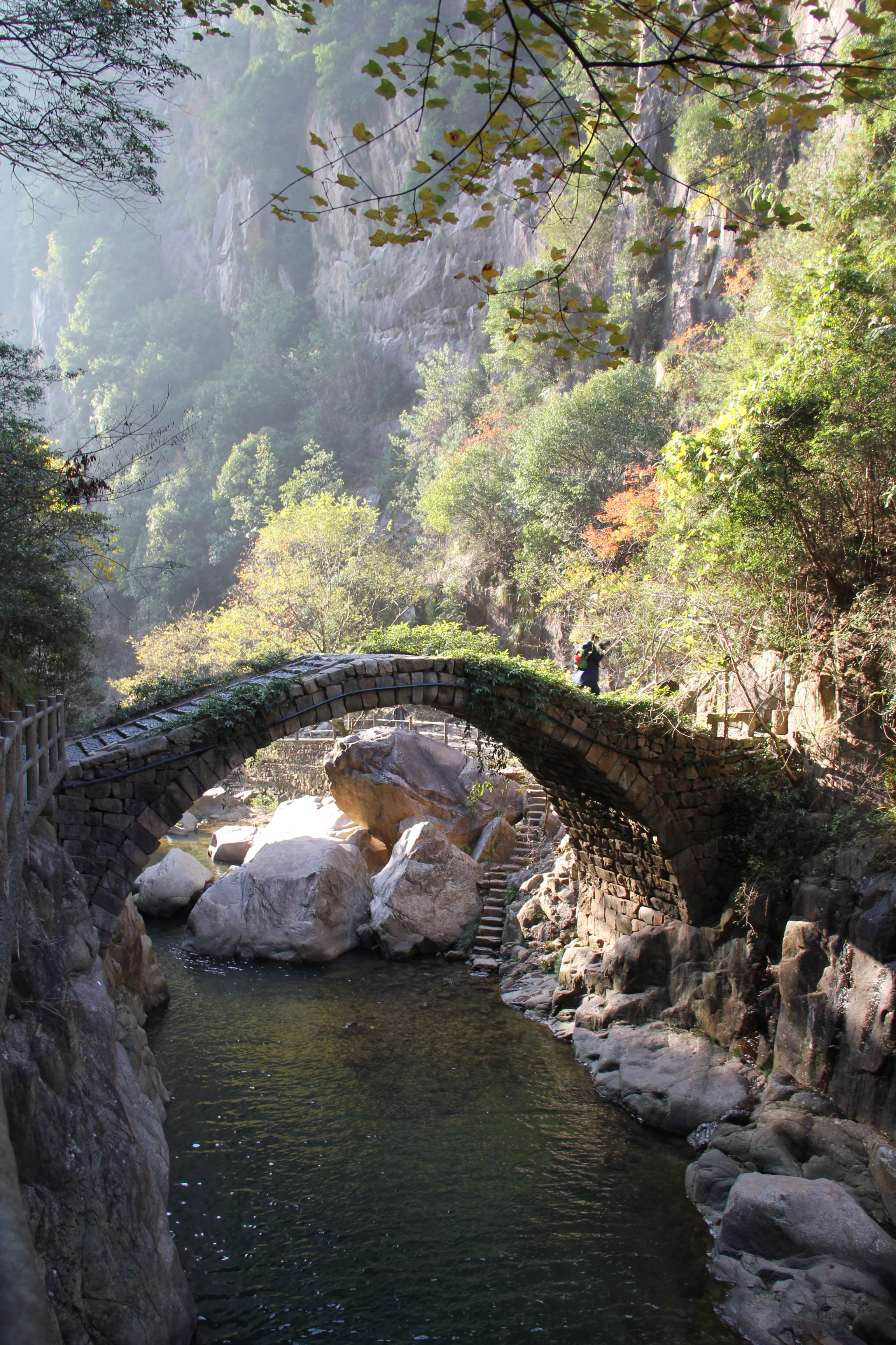 浙江天台山琼台仙谷图片