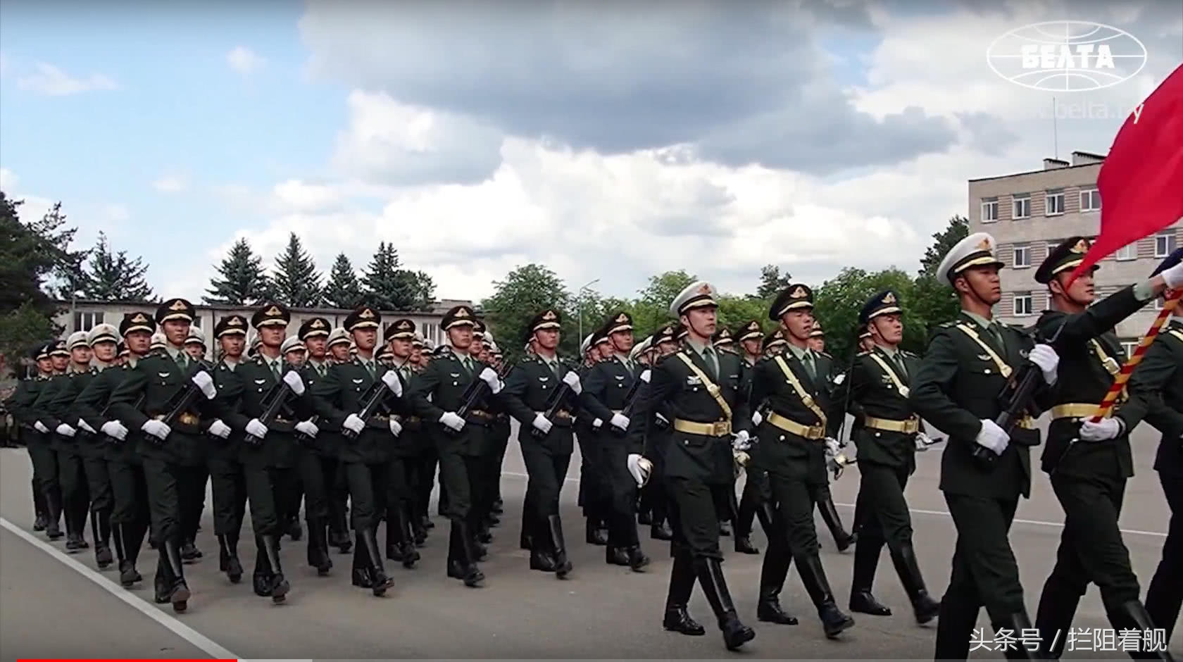 白俄罗斯举行纪念卫国战争75周年阅兵|白俄罗斯|独联体|新冠肺炎_新浪新闻