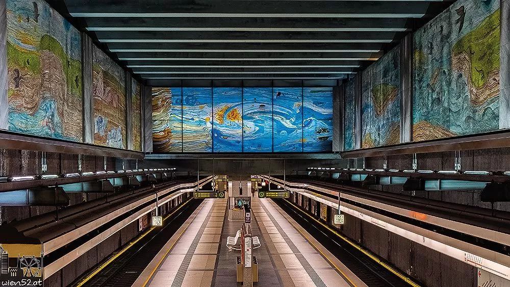 维也纳地铁站图片