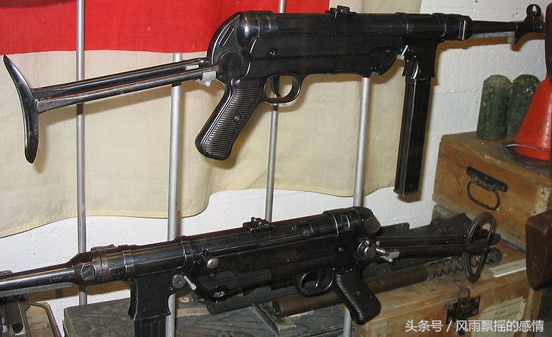 德军精致武器的代表:mp40冲锋枪 颜值高 产量低