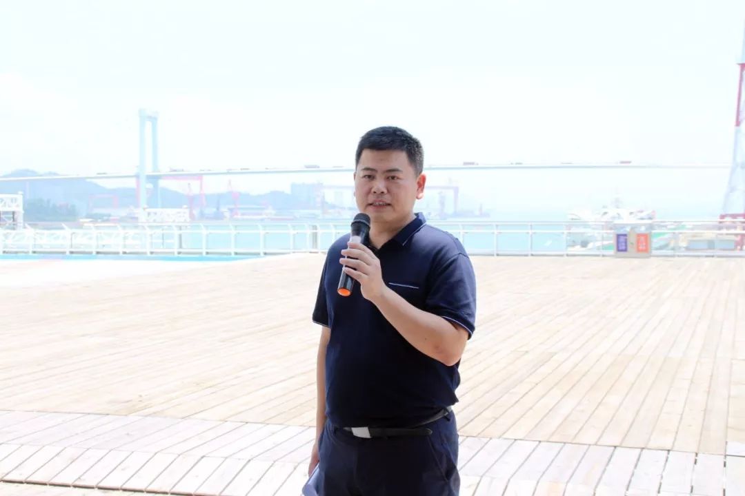 厦门轮渡有限公司总经理黄育斌分享厦门国际邮轮中心的变化2000年的