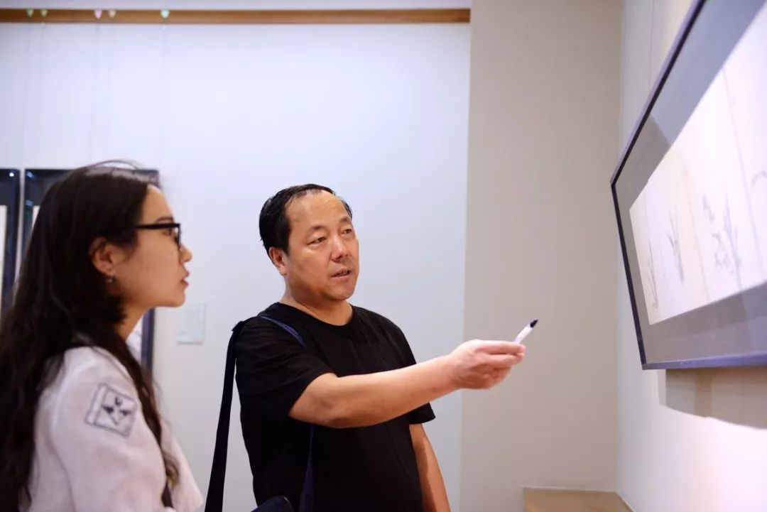 植之君子61画外霍春阳赵少俨作品展在呼和浩特开展