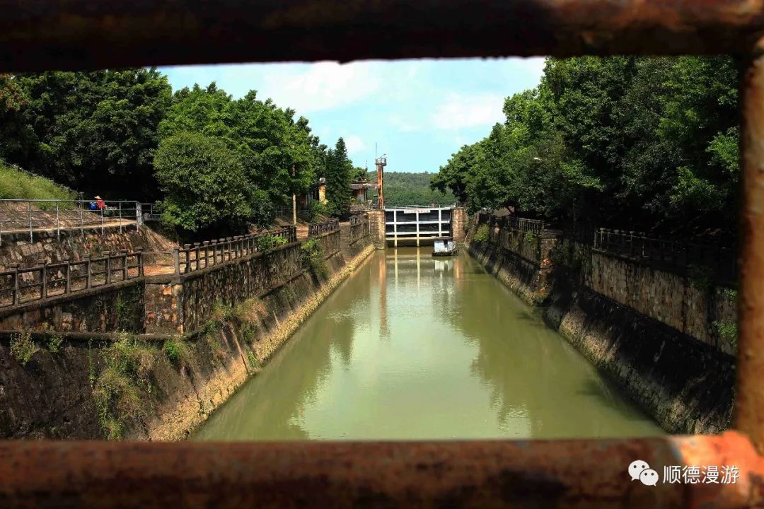 甘竹船闸见龙桥甘电路旧海鲜街由义闸门长洲里台洲麻祖岗遗址路通财通