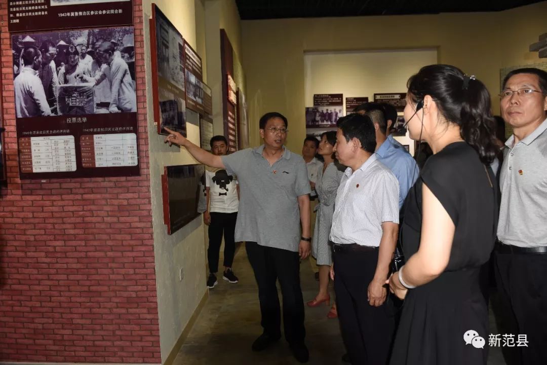 6月29日,濮阳市委常委,统战部长张红林来范县调研,县领导惠晓杰,辛勇