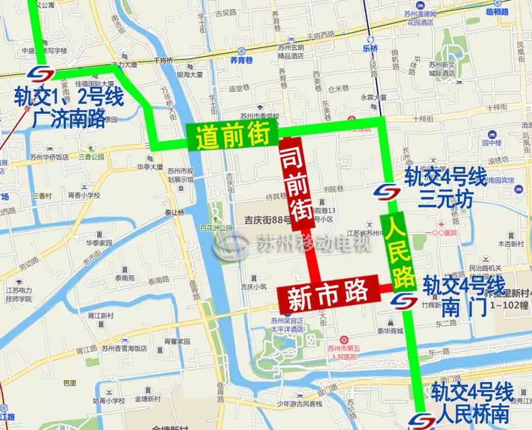 苏州市区这些道路将有大变动,最长封路两年!