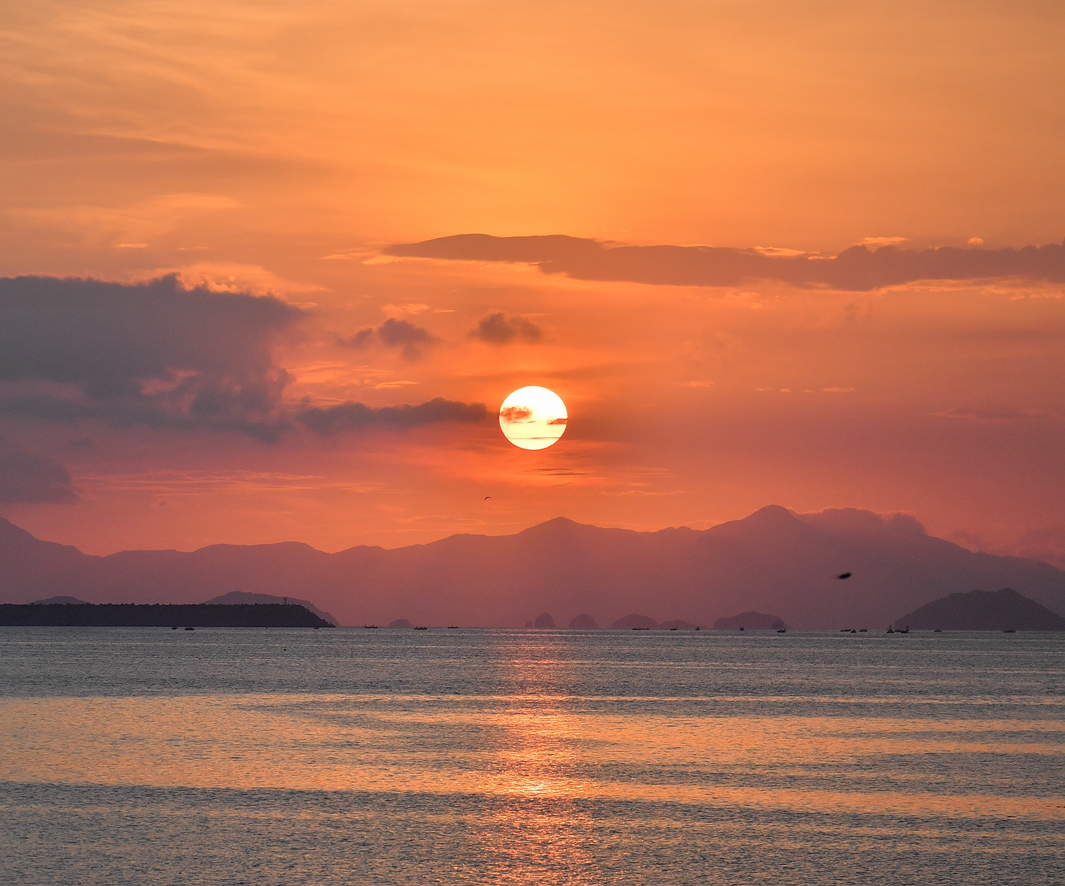 海上日出全记录,摄于深圳大鹏湾