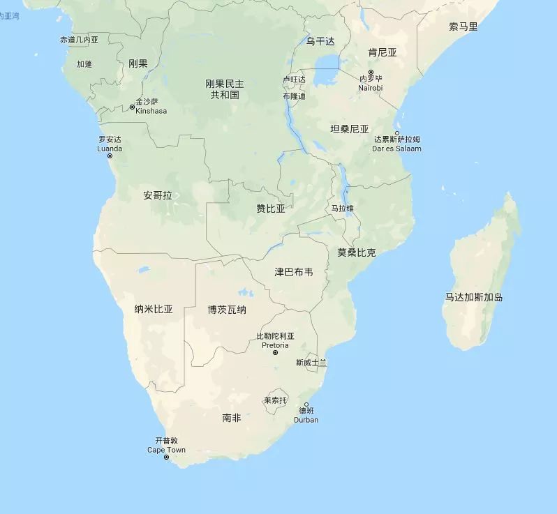 地理上,津巴布韦位于非洲东南部内陆,维多利亚瀑布,赞比河,赞比西河上
