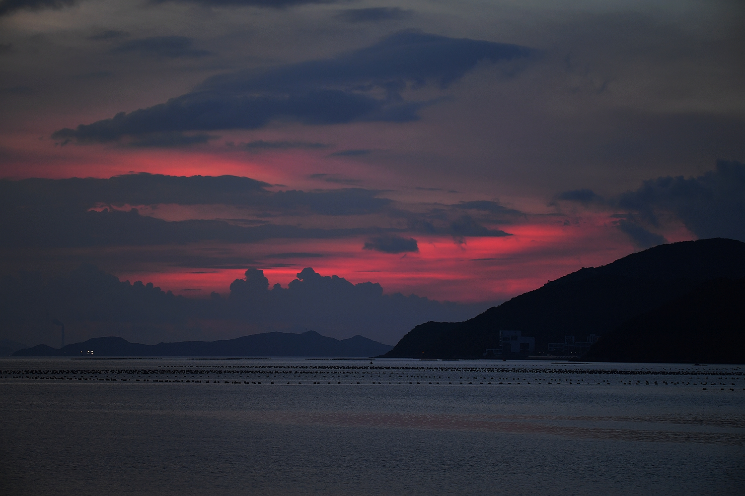 海上日出全记录,摄于深圳大鹏湾