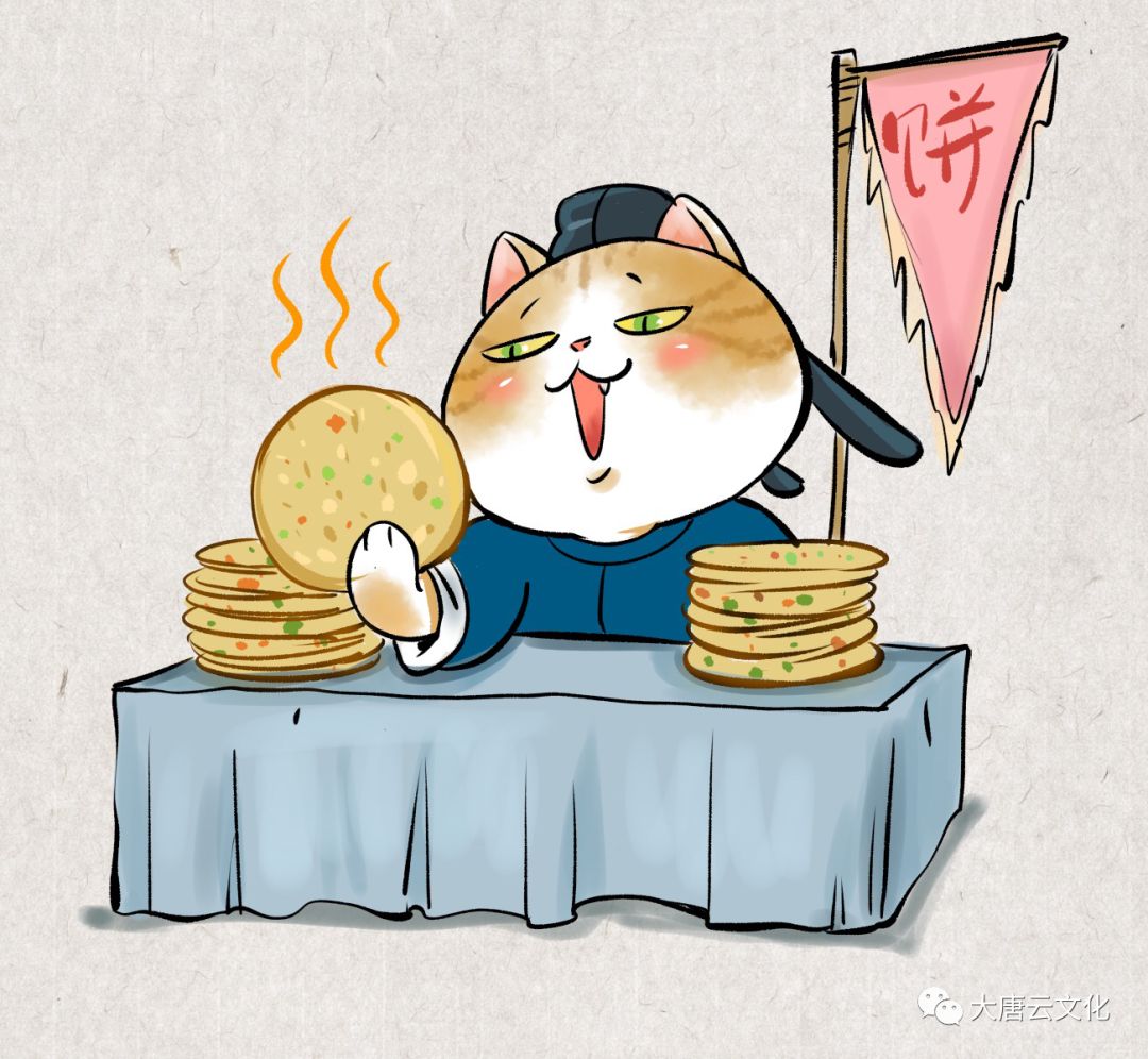 唐朝食物简笔画图片