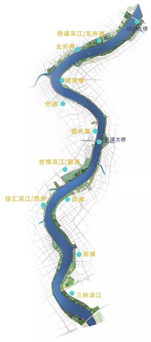 黄浦江水系图片
