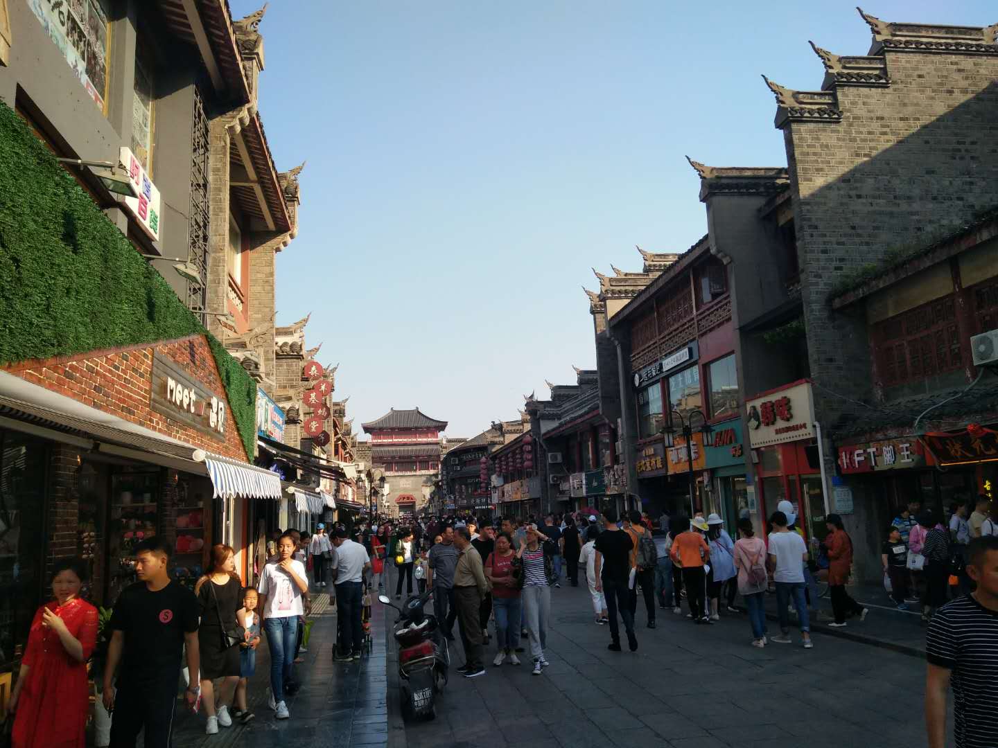 南漳步行街图片