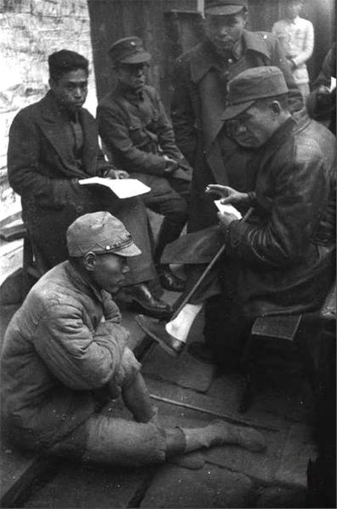 1943年,常德會戰中的日軍俘虜影像