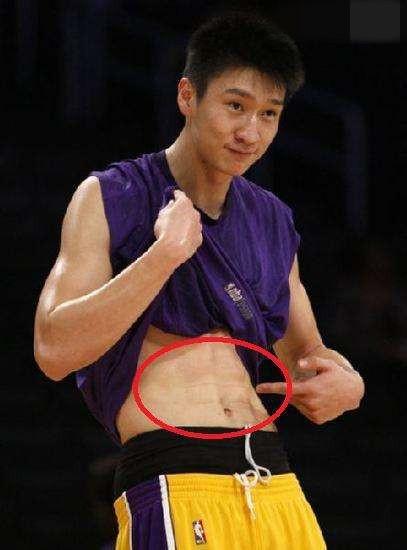 中国运动员腹肌图片