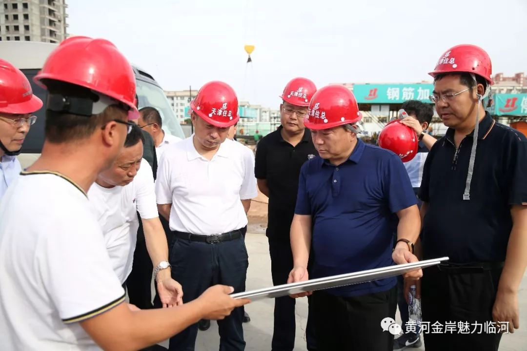 王肇晟调研城市建设和重点项目推进工作