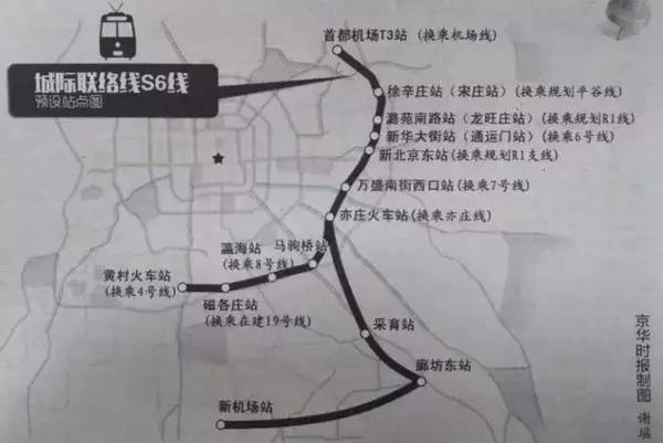 通州区地铁站地图图片