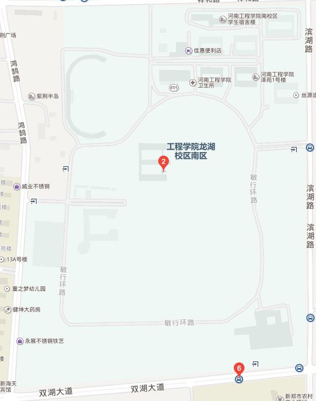 河南工程学院地图图片