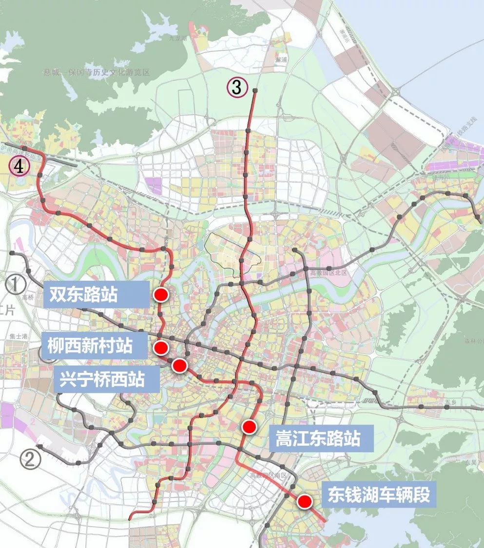 地铁4号线5个站点要调整看看有没有你家附近的