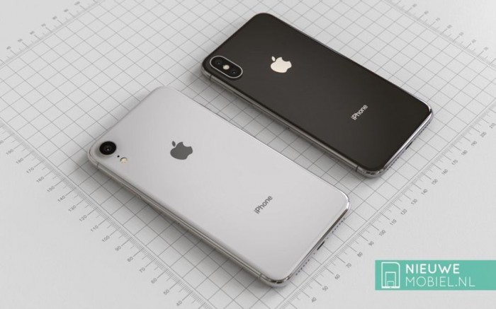 6.1吋iPhone 9高清渲染图再曝：正面和iPhone X几乎没差别