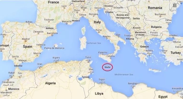 马耳他在地理位置上位于南欧,毗邻意大利,和西西里岛隔海相望,全国由