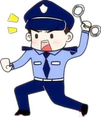 穿警服的动漫男生图片图片