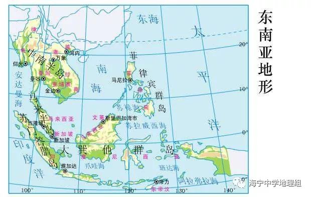 马来群岛的气候类型图图片