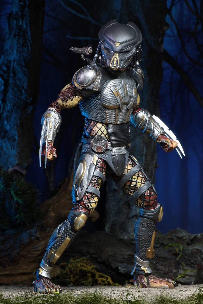 neca《終極戰士:掠奪者》逃犯終極戰士人偶