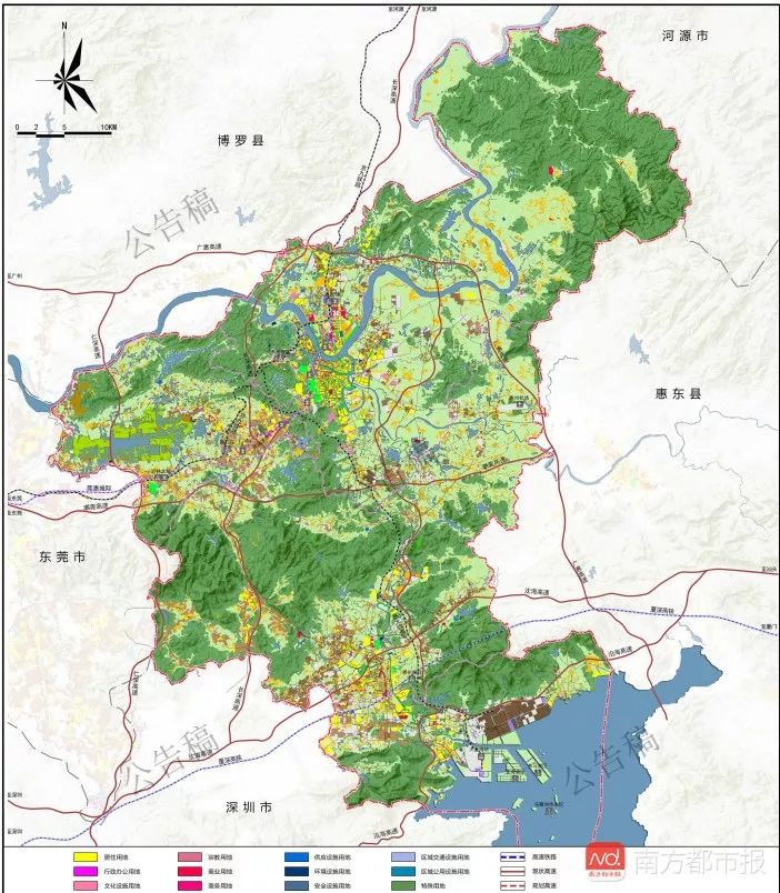 惠州规划图2030图片