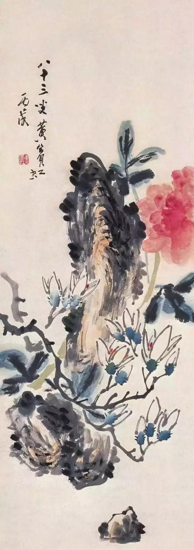 黄宾虹大师花鸟画雅赏