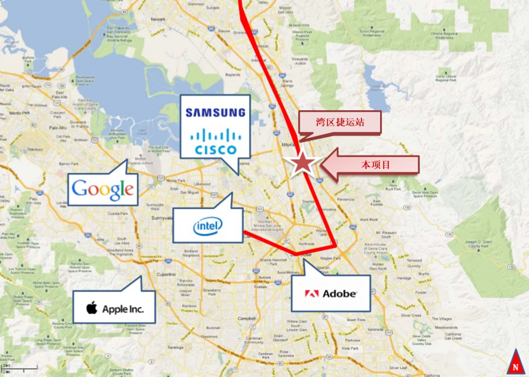 位于圣荷西都会区(san jose msa)内的米尔皮塔斯市(milpitas,是硅谷