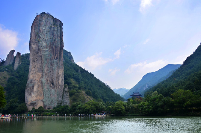 暑假去浙江縉雲仙都風景區,看天下第一峰和縉雲最美風景