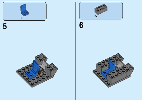 5個步驟把樂高做成水陸兩用船60157系列搭建圖紙