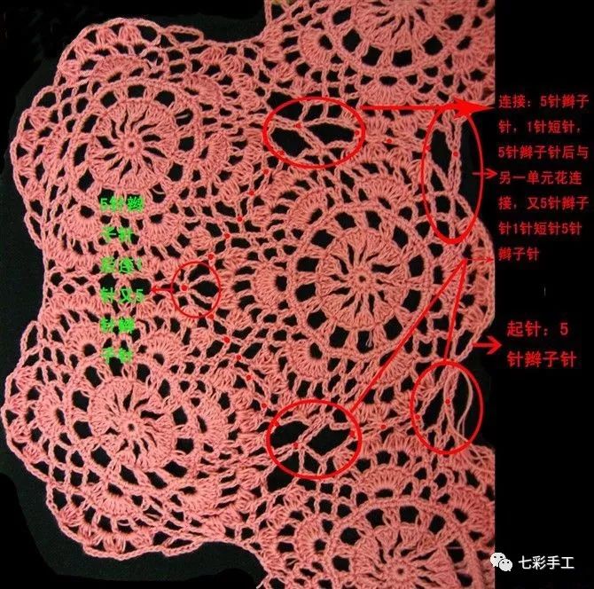 漂亮的枣形针钩包教程喜欢的姐妹们尽情发挥吧