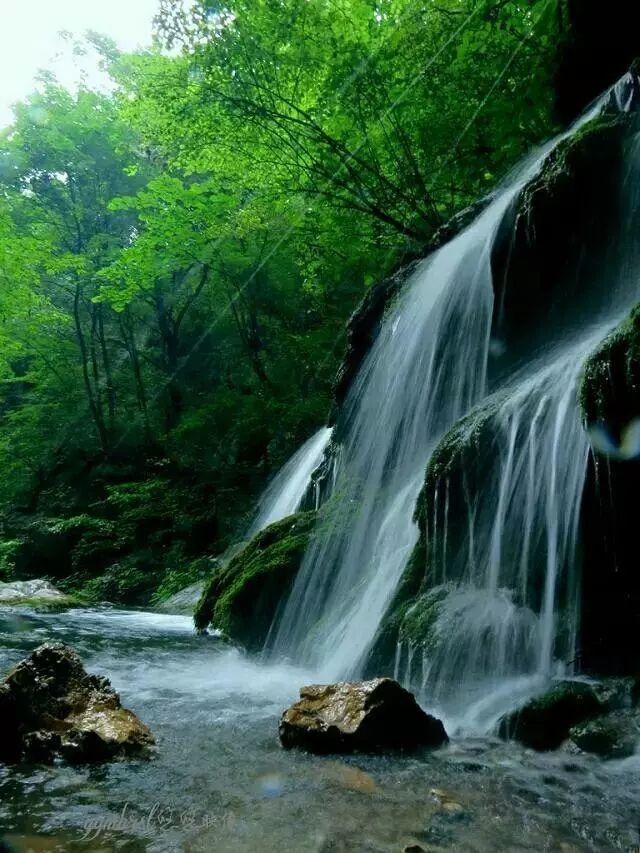 风光摄影那山那水那瀑布山水情怀