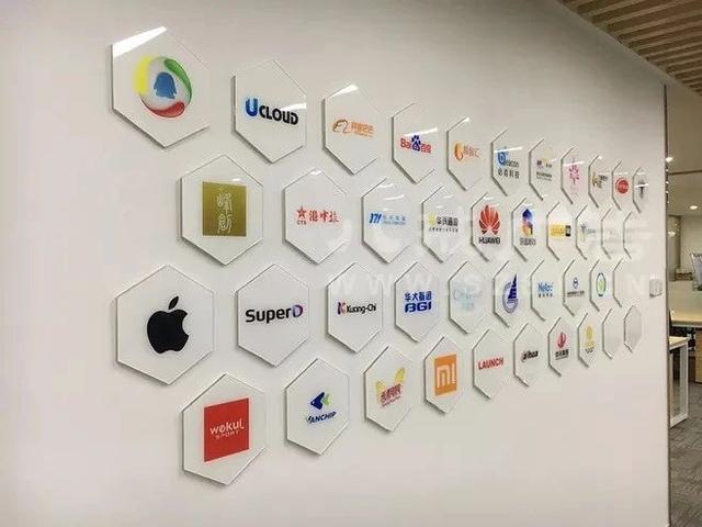 合作单位logo展示墙图片