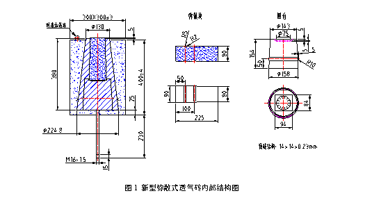 透水砖剖面图图片