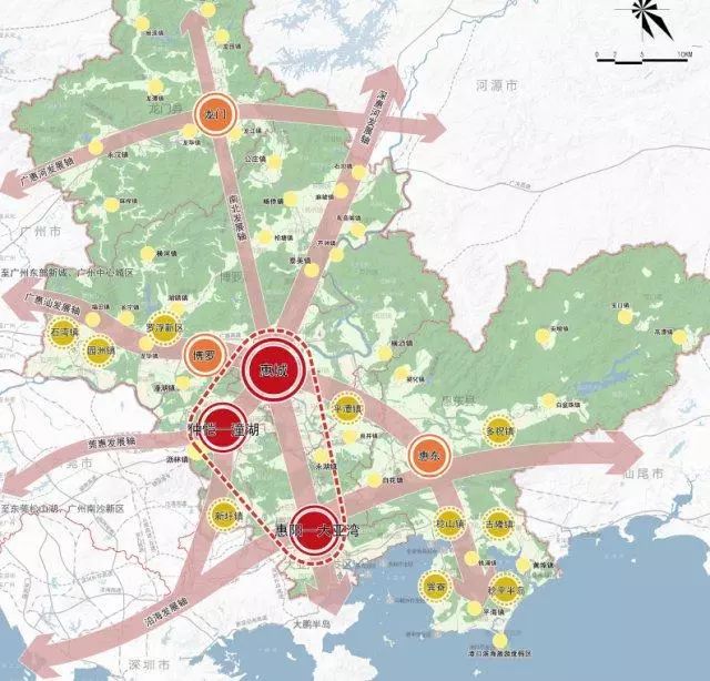 2035年惠州人口接近千萬將規劃4城軌7鐵路60分鐘到羅湖