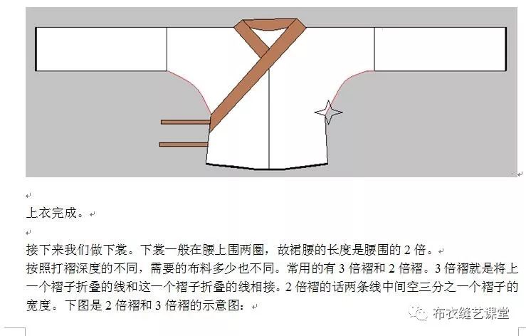 图纸交领和下裙画图步骤第二期