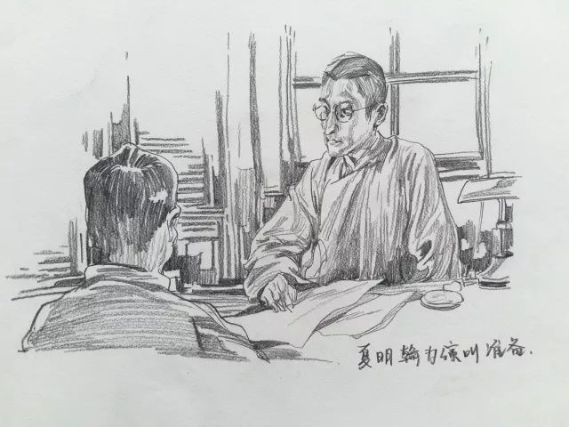 夏明翰简笔画图片