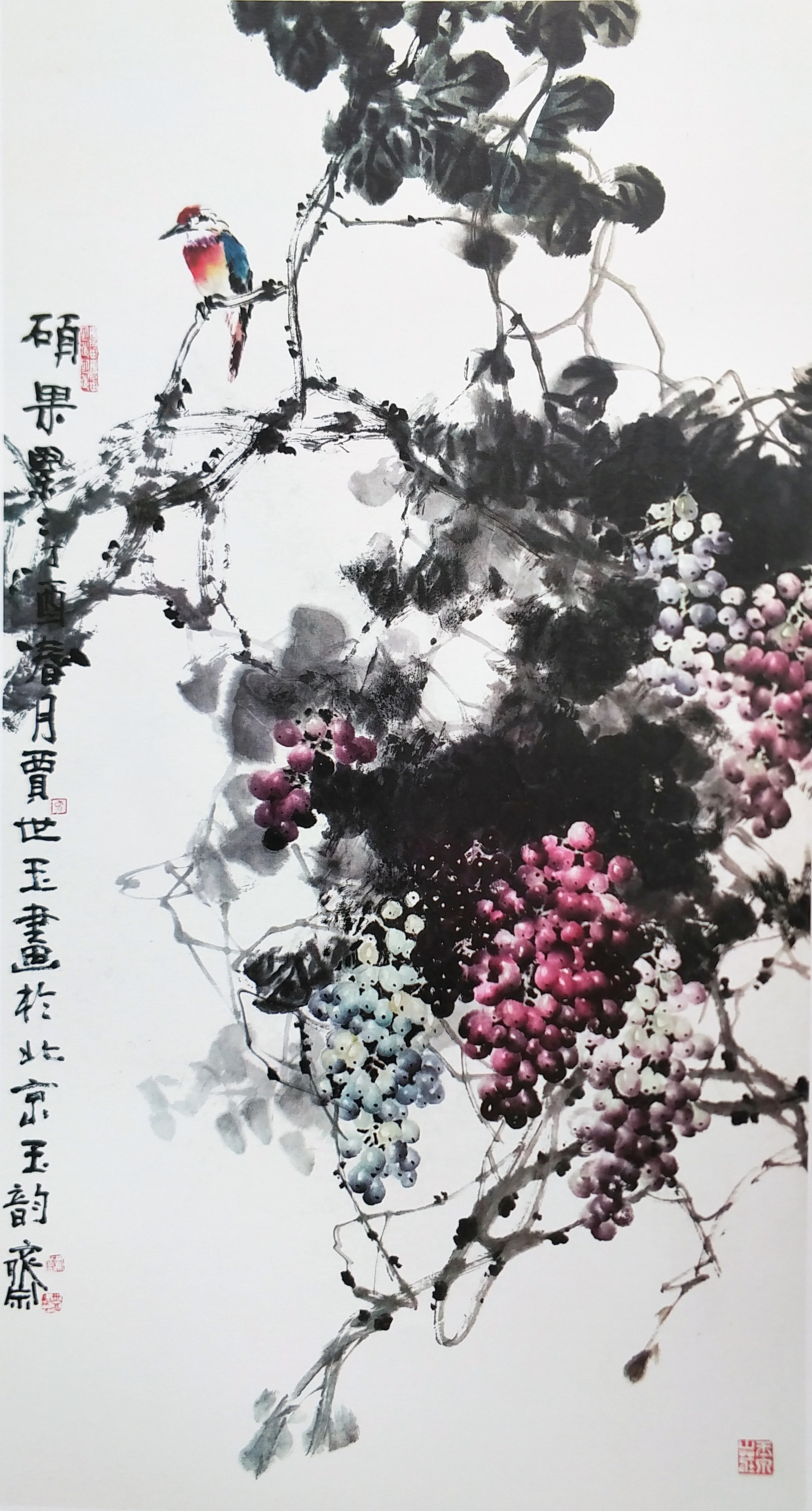 贾世玉花鸟画作品欣赏图片