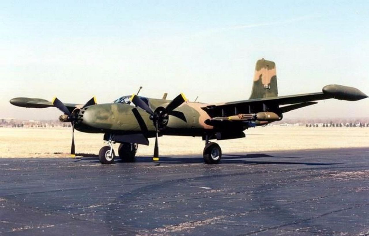 A-26战斗轰炸机图片