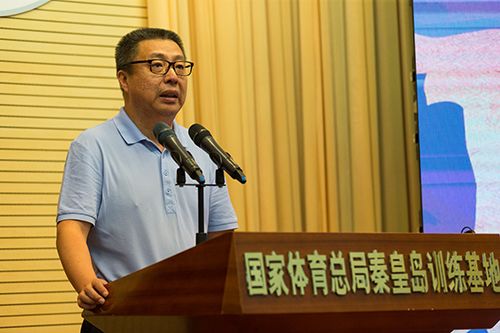 国家体育总局科教司副司长曹景伟致辞