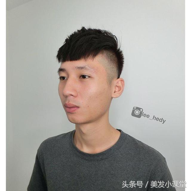 90後最喜歡的男士髮型三面推光