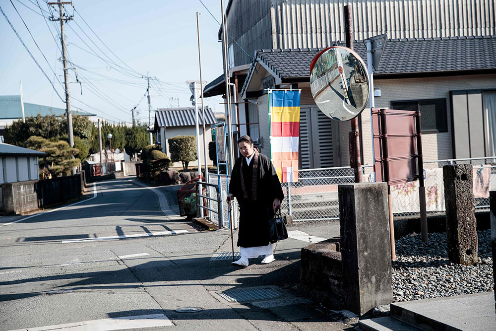 日本僧侶的