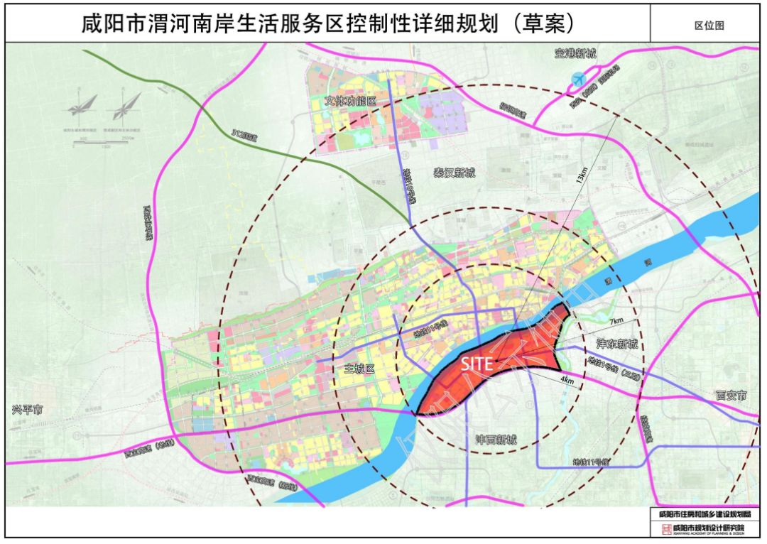 咸阳市未来规划发展图图片