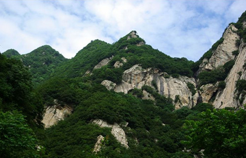 秦嶺北麓旅遊推薦周至首陽山下耿峪河賞景漂流與夏天最配