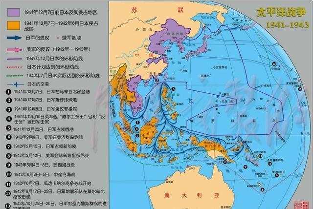 二战时期日本帝国版图扩张告诉我们它都侵占了哪些国家