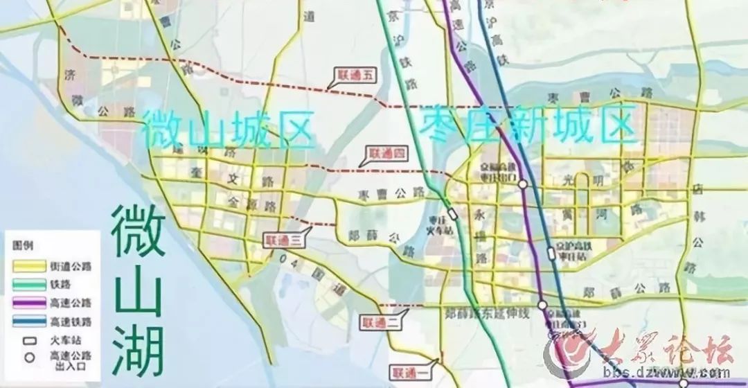 薛城城南新区规划图图片