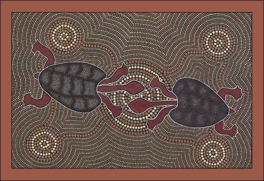 澳洲土著艺术欣赏