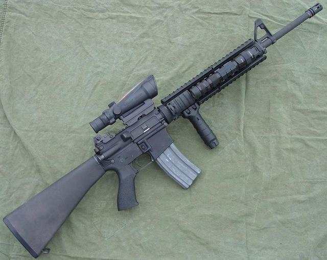 m416突击步枪真实图片